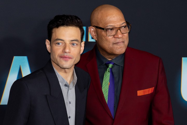 Rami Malek, Laurence Fishburne